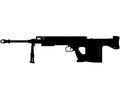 Gepard GepÃÂ¡rd anti materiel rifle, GM6 Lynx Caliber 50 BMG Cal 12 Ãâ 99 NATO Bulpup Semi Auto ARMY Special forces Sniper Rifle